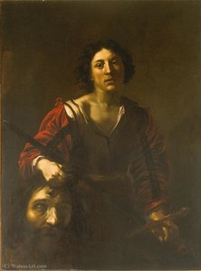 David With The Head Of Goliath — Nicolas Régnier