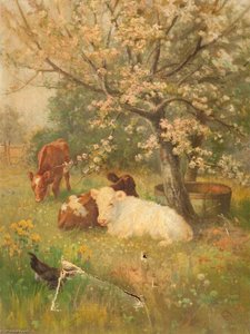 Farm Scene — Frederick William Elwell