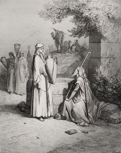 Eliezer And Rebekah — Paul Gustave Doré