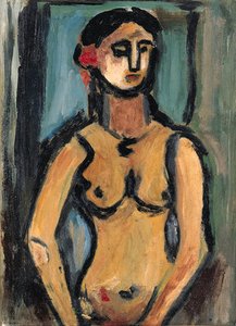 Nude (sketch) — Georges Rouault