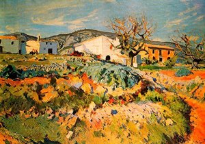 El Pajar De Magí — Joaquim Mir, Catalan Modernism