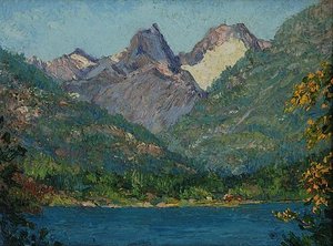 Autumn at Stehekin, (painting)
