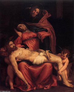 Pietà — Lorenzo Lotto, High Renaissance