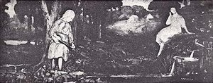 Cressy Wanderer, (painting) — Arthur B. Davies
