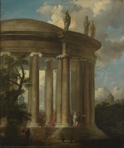 The Temple Of Diana — Giovanni Paolo Panini, Rococo