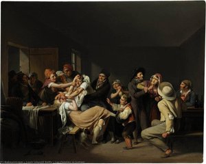 Les Femmes Se Battent — Louis Léopold Boilly