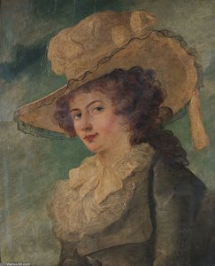 Retrato De Dama Desconocida — John Hoppner