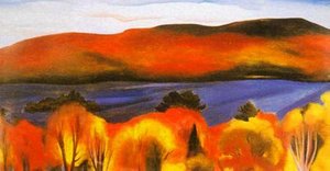 Lake George, Autumn — Georgia O'keeffe