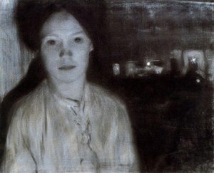 Portrait Of His Sister — Mario Sironi