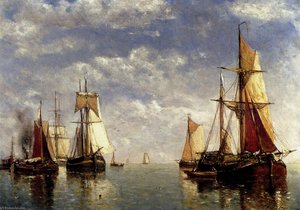 Shipping In A Calm — Paul Jean Clays