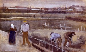 Wiesen Bei Rijswijk — Vincent Willem Van Gogh