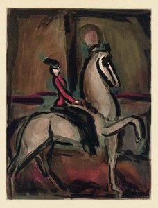 Amazone, From Cirque — Georges Rouault