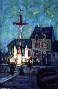 Fishermen's Devotions, Étaples — Henry Ossawa Tanner