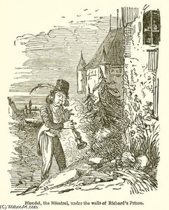 Blondel, The Minstrel, Under The Walls Of Richard's — John Leech