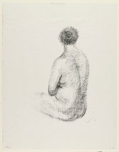 Seated Nude, Back Turned — André Derain