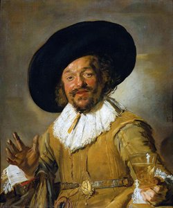 The Jolly Drinker — Frans Hals I, Dutch Golden Age