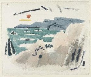 Camden Mountain Across The Bay — John Marin