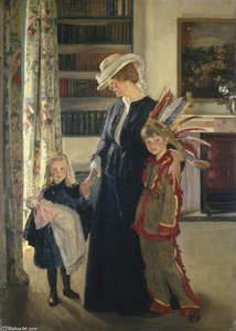 In The Morning Room — Sir William Rothenstein