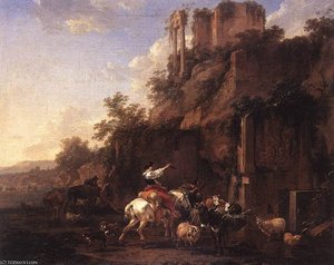 Untitled (3445) — Nicolaes Pietersz Berchem, Dutch Golden Age