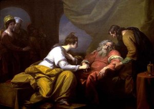 Lear ^ Cordelia — Benjamin West