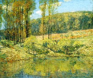 Spring, Navesink Highlands — Frederick Childe Hassam, Impressionism