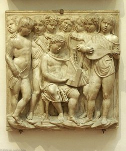 Cantoria: zweites unteres Relief
