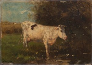 White Cow, Willem Maris, C. 1880 - C. 1910 — Willem Maris
