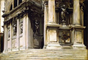 Entrance To Santa Maria Della Salute — John Singer Sargent, Realism