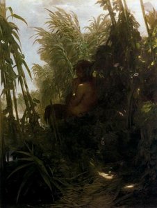 Pan Dans Les Roseaux — Arnold Böcklin