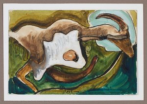 Study For "goat" — Arthur Garfield Dove