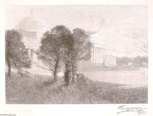 The Art Palace, Early Morning — Henry Wolf