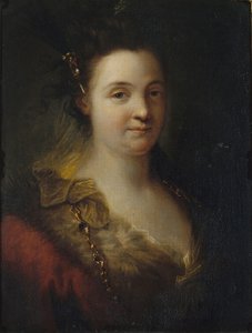 Portrait Of Mademoiselle Duclos (marie-anne De Châteauneuf) — Alexis Grimou