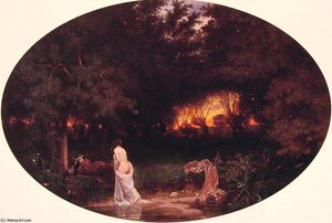 The Fagott Gatherer — Narcisse Diaz De La Peña