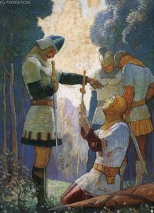 The Death Of Orlando — N.c. Wyeth
