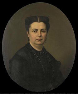 Jeanette Antoinette Pietermaat (1818-70). Echtgenote Van Pieter Mijer, Johan Heinrich Neuman, 1876 — Johan Heinrich Neuman