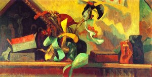 Still LIfe with Italian Painting