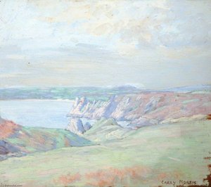 Three Cliffs Bay Gower, Morning