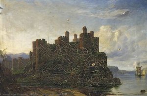 Conway Castle, North Wales — James Hall Cranstoun