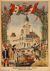 The Hungarian Pavilion At The Universal Exhibition