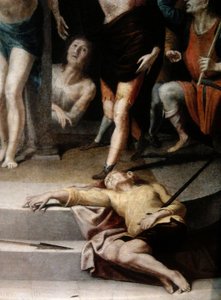 Flagellation of Christ (detail).