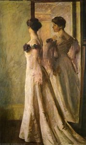 The Heliotrope Gown — Joseph Rodefer Decamp