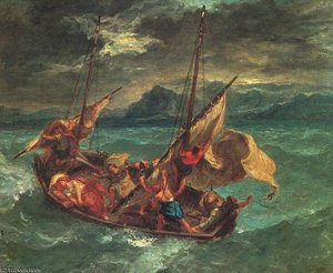 Sea Galilee — Eugène Delacroix