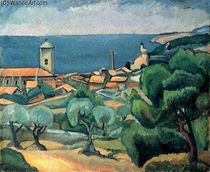 Paysage De L`estaque — Eugene Zak