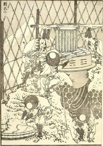 富士彫刻 — 葛飾北斎 (katsushika Hokusai)