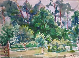 Mounds. The Park. — Pyotr Konchalovsky