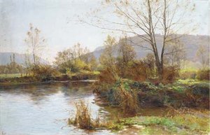 A Meandering River — Albert Gabriel Rigolot