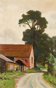 Burnt Farm Barn, Little Bushey Lane, Bushey — Myrtle Broome