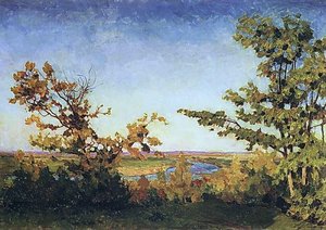 Autumn Evening — Igor Emmanuilovich Grabar