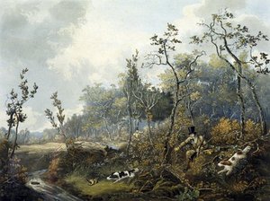 Woodcock Shooting — Samuel John Egbert Jones