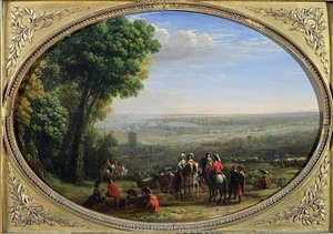 The Siege Of La Rochelle By Louis Xiii — Claude Lorrain (claude Gellée)